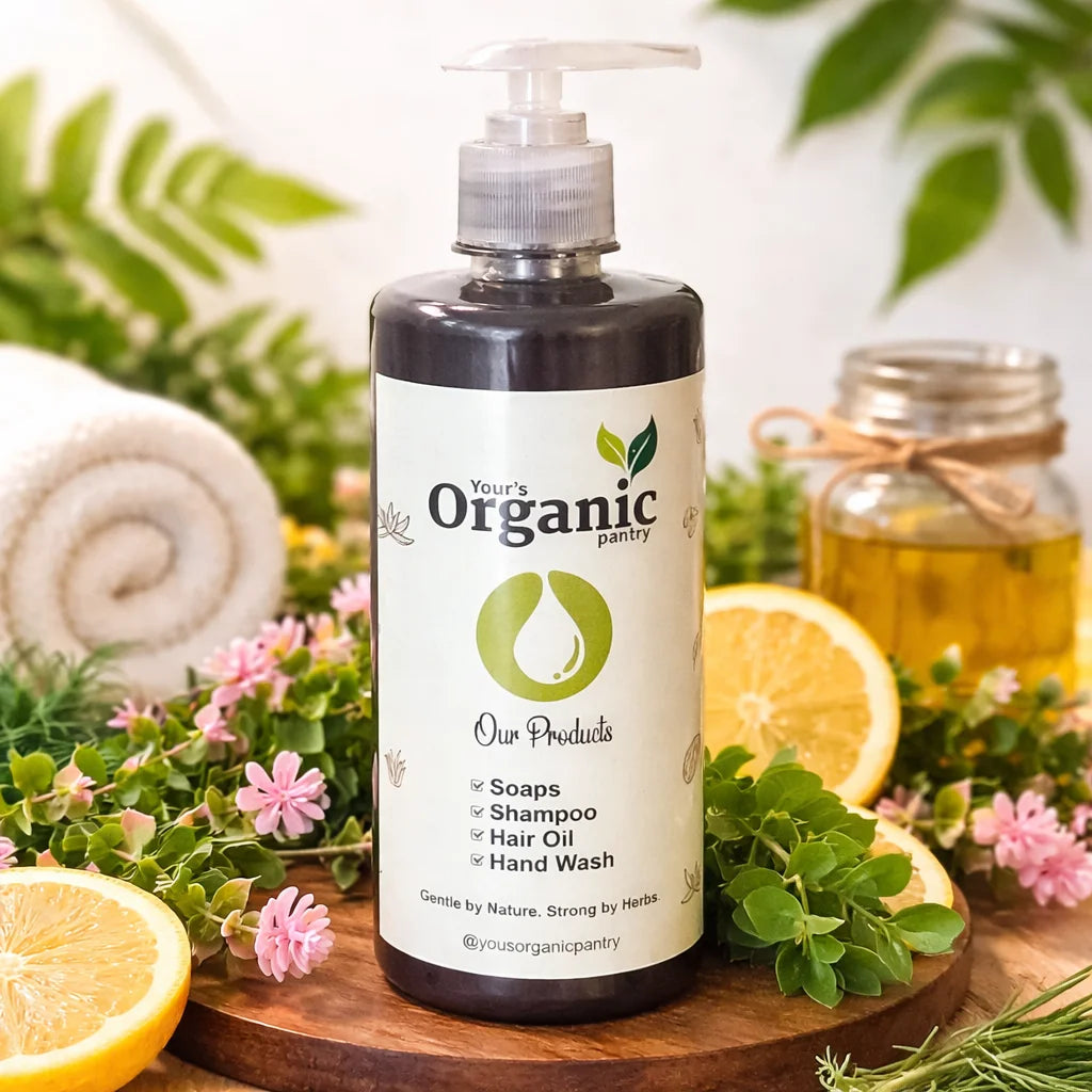Chemical Free Organic Hand Wash – Handmade Herbal Liquid Soap