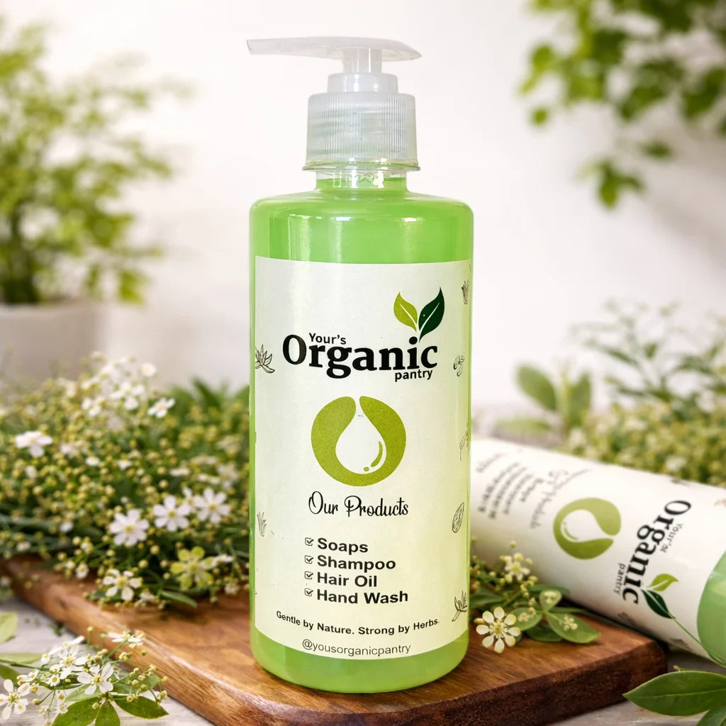 Chemical Free Organic Hand Wash – Handmade Herbal Liquid Soap