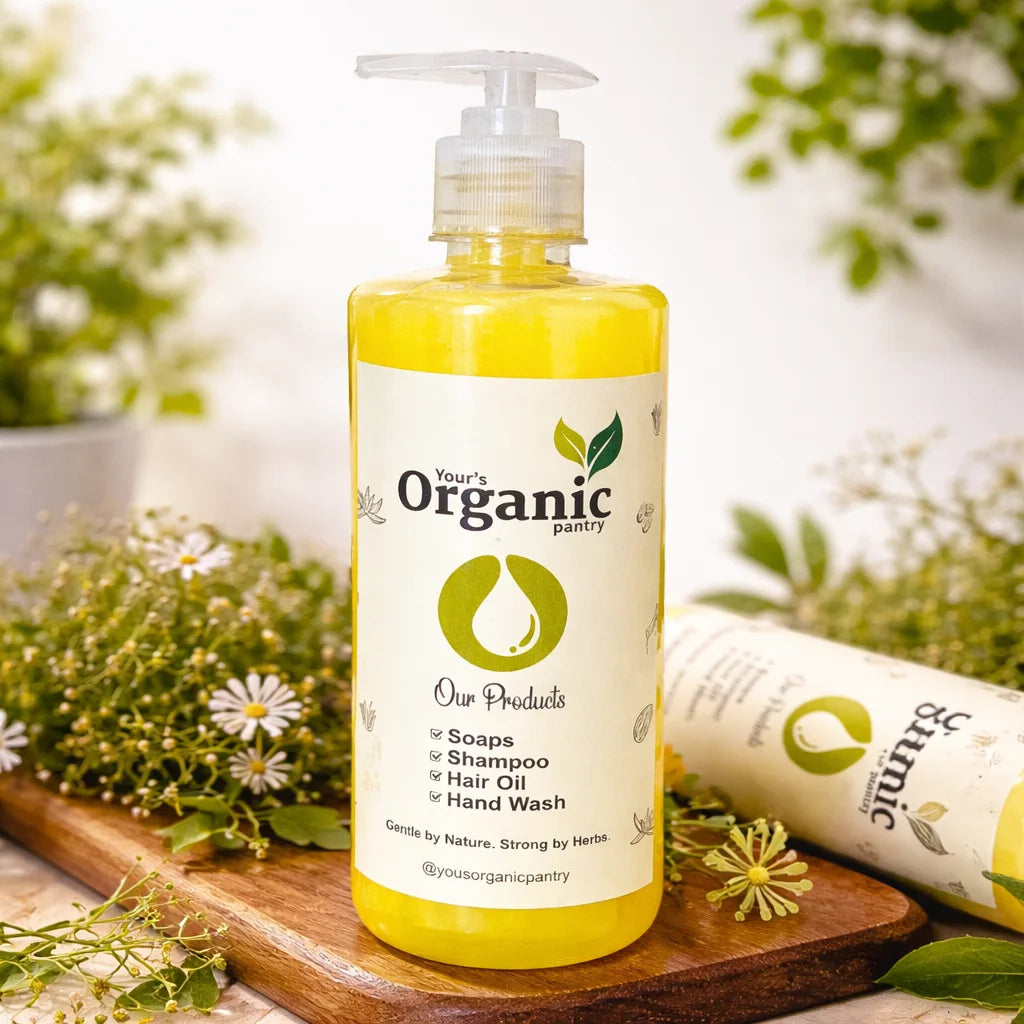 Chemical Free Organic Hand Wash – Handmade Herbal Liquid Soap